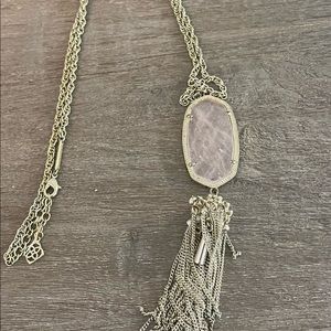 Kendra Scott Gold Necklace $59. Like new